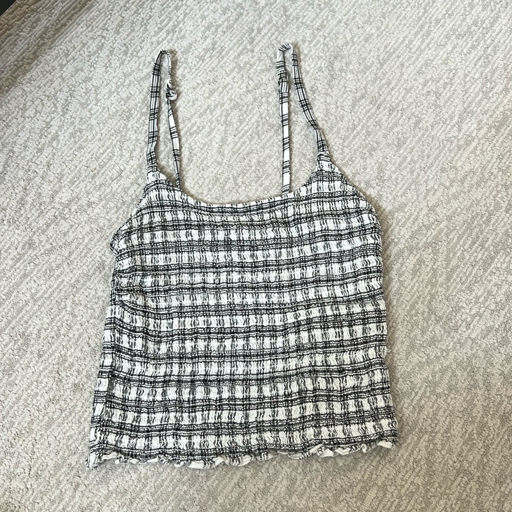 Plaid croptop